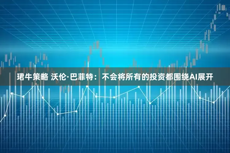 珺牛策略 沃伦·巴菲特：不会将所有的投资都围绕AI展开
