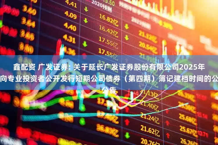 鑫配资 广发证券: 关于延长广发证券股份有限公司2025年面向专业投资者公开发行短期公司债券(第四期)簿记建档时间的公告