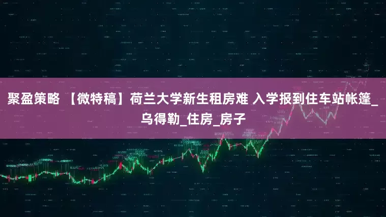 聚盈策略 【微特稿】荷兰大学新生租房难 入学报到住车站帐篷_乌得勒_住房_房子